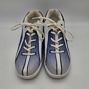 Brunswick Bloom Size 10 Blue/White Women’s Bowling Shoes
